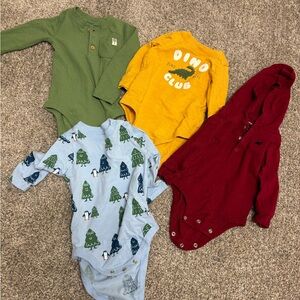 Garanimals & Carter’s Baby Bodysuits Set